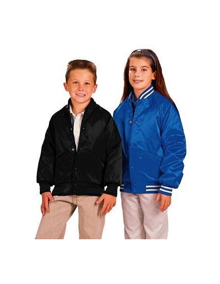 Satin Baseball Jacket (Quilt Lined)
